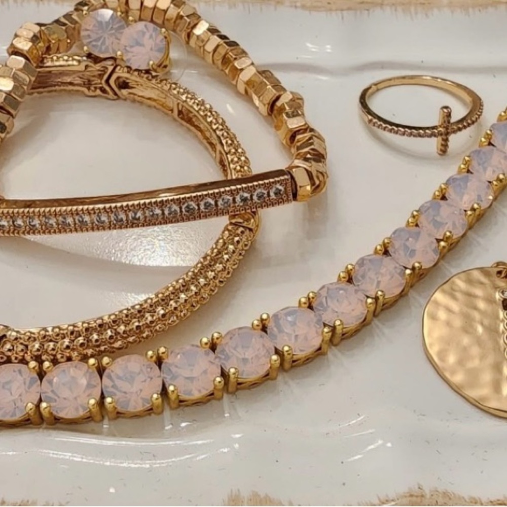 Park Lane Pink Opal Impression Bracelet! BNIB!! - Picture 9 of 14